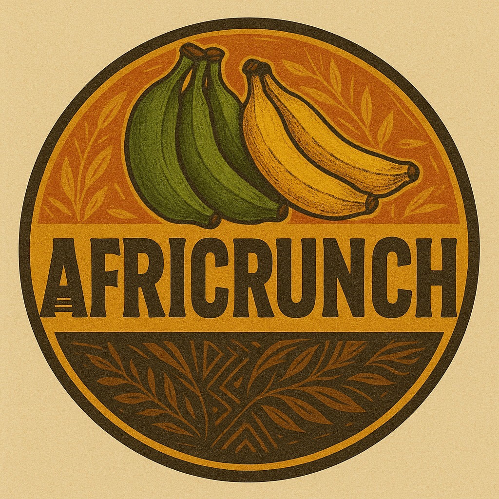 AfriCrunch – Chips de plantain premium aux saveurs africaines
